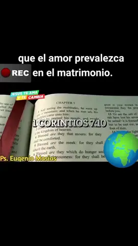 1 primerá de corintios 7:10 dicé los que estan  unidos en el matrimonio mando no yo dicé el apostol de pabló sino el señor que la mujer nose separé del maridó1 en primerá de corintios 7:11 en la biblia católica y biblia evangelicá dicé laqué se separa o el que se separá quedecé sin casarse,o reconciliese con su marido y que el marido no abandone asu mujer esto dicé el apostol pablo en primerá de corintios 10 7 y 11 en tonces la biblia dicé que la mujer que nose llevá bien con su maridó que sise quiere separarse de su marido que se separé pero si se separá se quedá solá📔📔#Rev#eugenio#masias#predicando#lapalabra#de#Dios#la#sana# #doctrina#📔📔🌍🙏🙏♥️