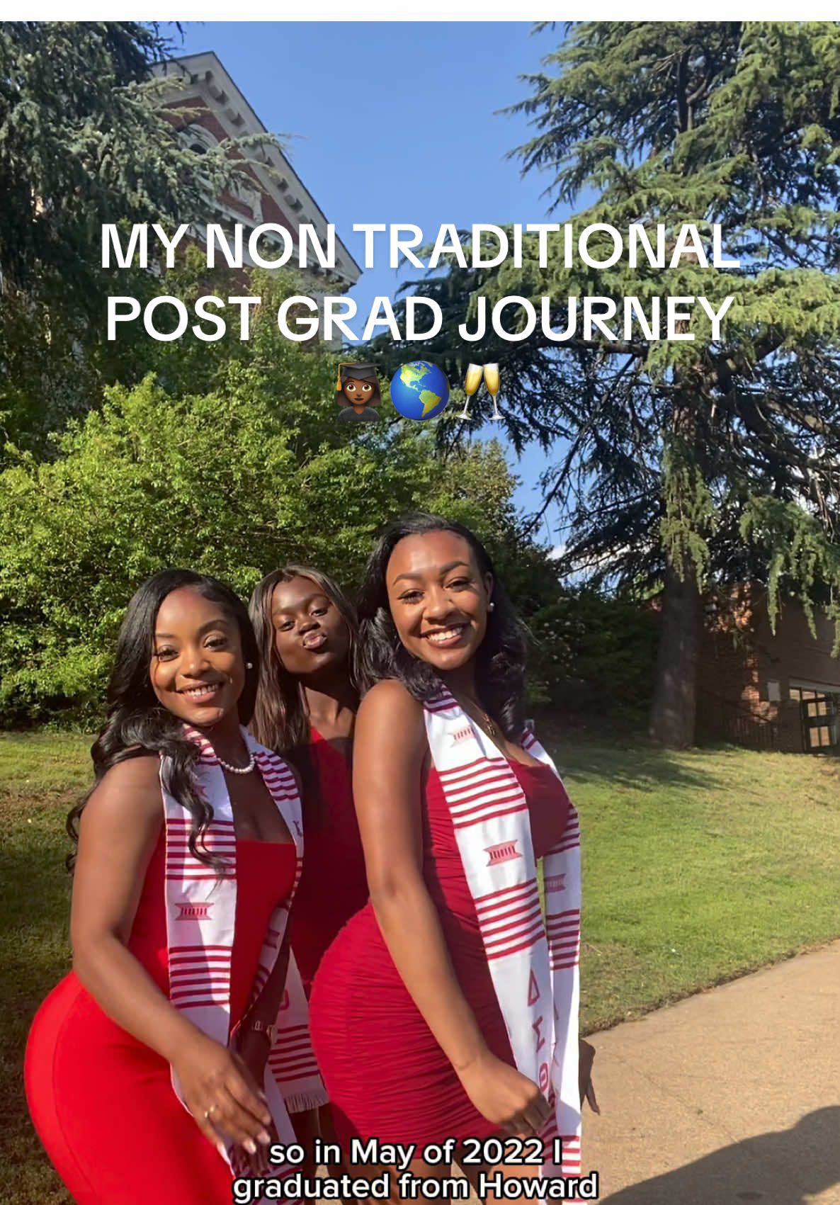 I’m approaching 3 years of navigating this space called Post Grad and honestly I wouldn’t change my path for anything. This is your sign to take risks and do all of the things you dreamed about! Cheers to diving headfirst into your journey, whatever that looks like 🥂♥️  #howarduniversity #hbcugrad #postgrad #postgradlife #postgraddiaries #blacktravelfeed #travelinyourtwenties #teachabroad #teacherabroad #movetospain #taketherisk #livingabroad #culturalexchange #travelstories #adventure #livelifetothefullest #nontraditionalstudent #graduating 