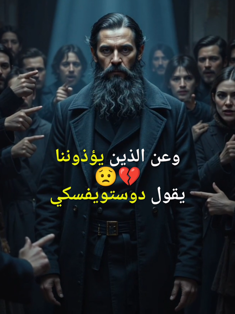 عن الأذى والمشاعر... كلمات تلامس القلب❤️😟  #دوستويفسكي #دوستو #عبر #الفيلسوف #فلسفة_العظماء🎩🖤 #اقتباسات_عبارات_خواطر #خواطر #اقتباسات #اقتباساتي #حكم #حكمة_اليوم 