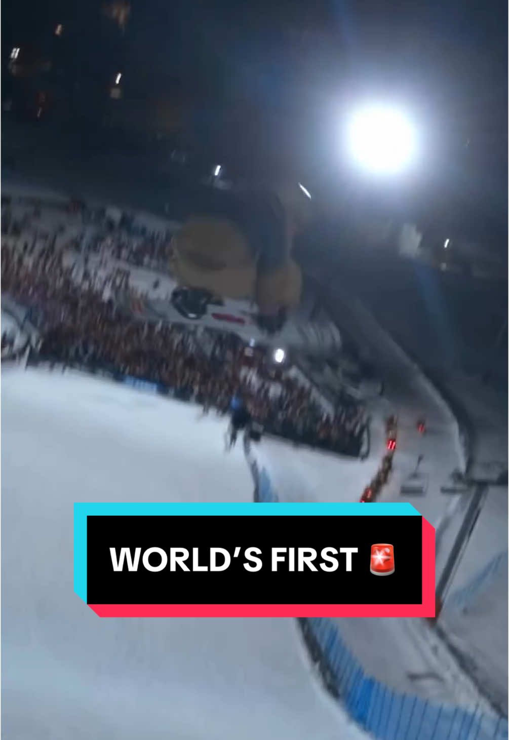 TAIGA WITH THE WORLD’S FIRST CAB 2160 IN COMPETITION 😵‍💫 @X Games  #MonsterEnergy #XGames #UnleashedAtX #Snowboarding 