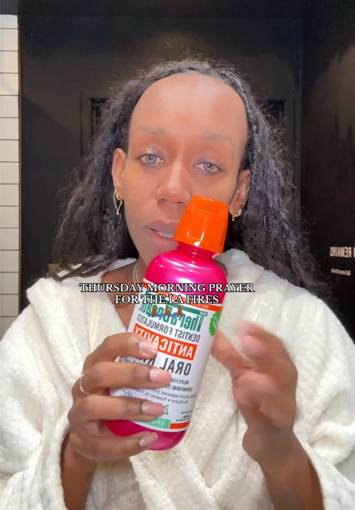 As of this morning (Saturday) the fire is at 87% containment thank you Jesus! 🙏🏾 #creatorsearchinsights #lafires #hughesfire #dayinmylife #morningroutine #skincare #blackgirlmakeup #christianmom  #Lifestyle #grwm #chitchatgrwm #MomsofTikTok #christianmotivation #yap #christiantiktok 