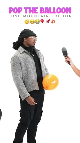 Did he pop his balloon for a legit reason? 📌🎈💥 #poptheballoonorfindlove #crazy 