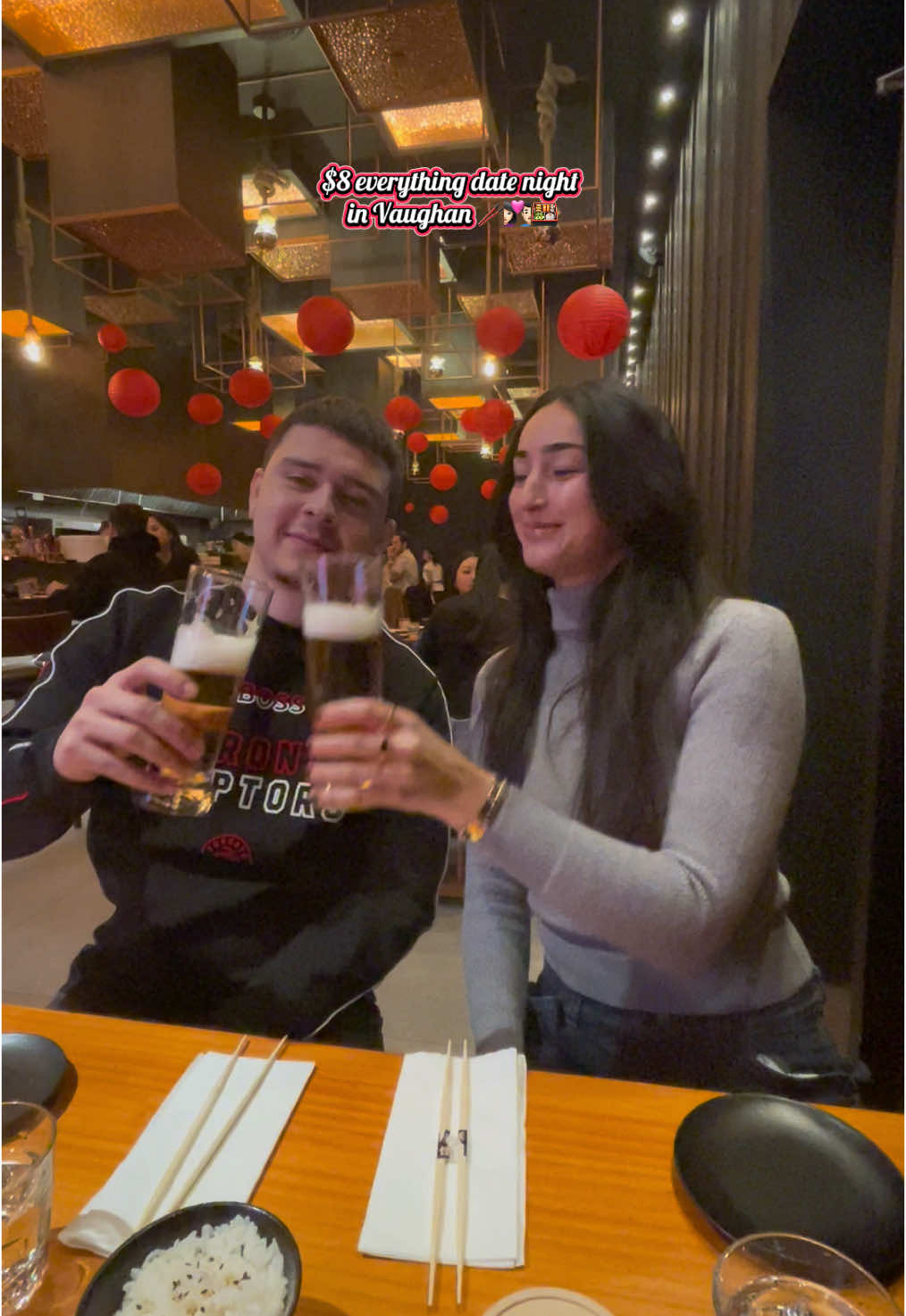 Yes, you heard me right… $8😱 Dinner, drinks, AND dessert!!! We chose to EAT THE MENU for $80 which serves 2 and was soooo good bc we got to try everything including drinks🥰 Def check this place out for your next date night 🫶🏻 #fyp #vaughan #vaughanrestaurants #vaughandatenight #datenight #torontodatenight #yokaiizakaya #dinnerspecial @Yokai | Japanese Restaurant 