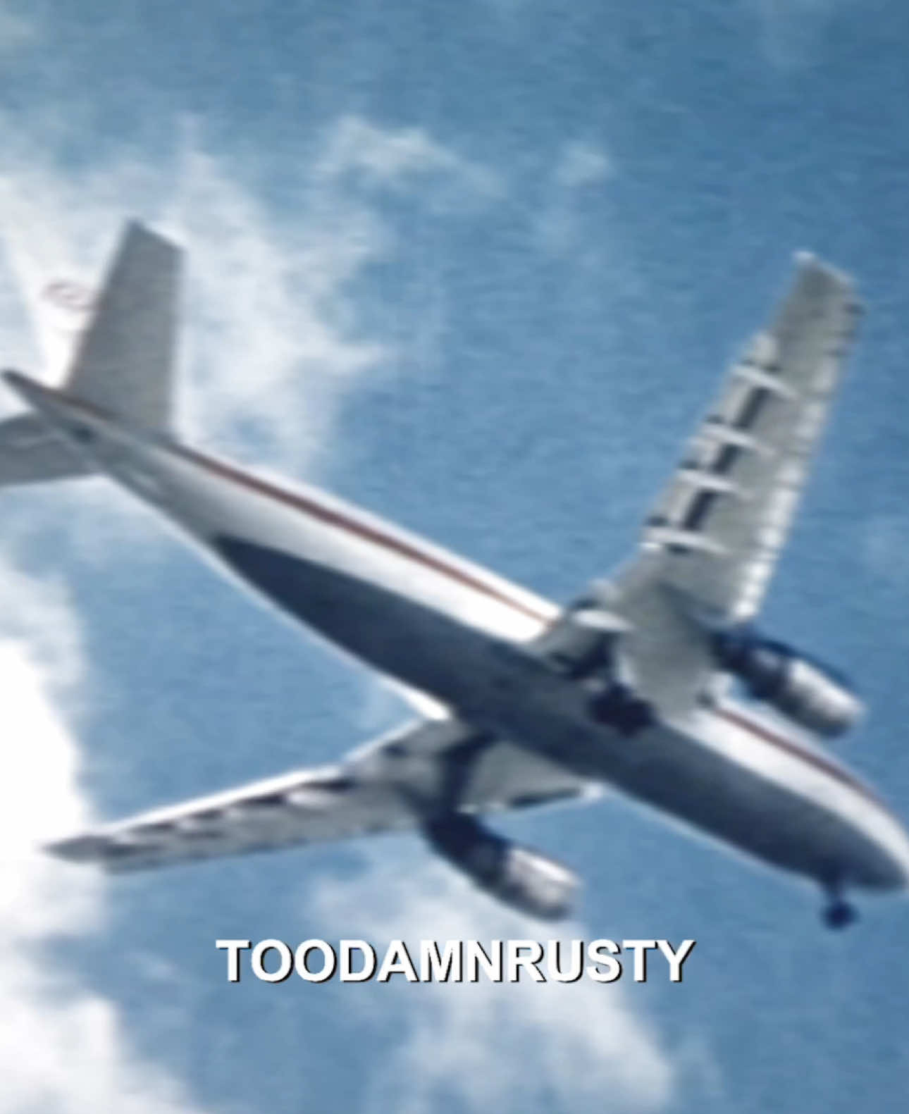 L-1011 STILL solos | UNEXPECTED COLLAB?! @kevッ | #toodamnrusty #aviation #90s 