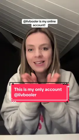 Guys THIS is my only account @livbooler  Please don’t engage with any other accounts that claim to be me!  It’s scary how many there are and I would HATE for someone to fall for it!  Please DM me with any questions! ❤️