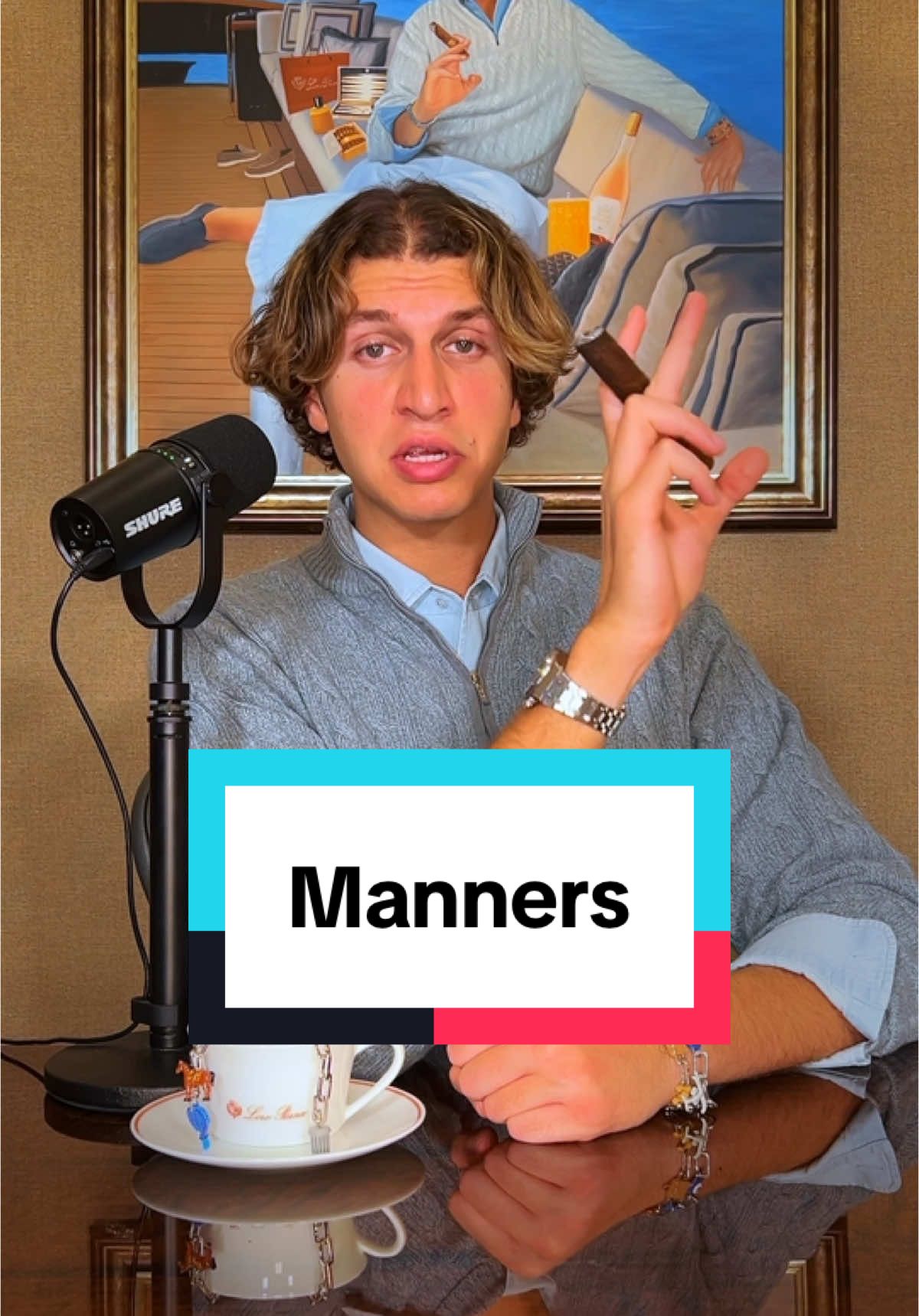 Manners above all #GstaadGuy 