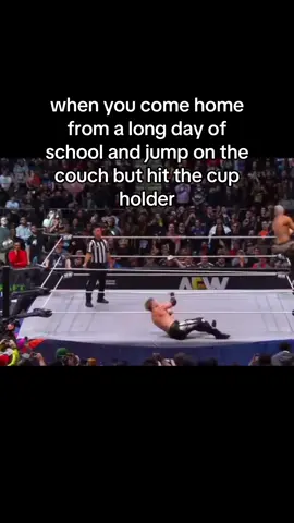 How is he still walking #fypシ゚viraltiktok #viralvideo #funny #memes #memetiktok #xyzbca #fypage #aew #wrestling #school #relatable #fypシ゚viral 