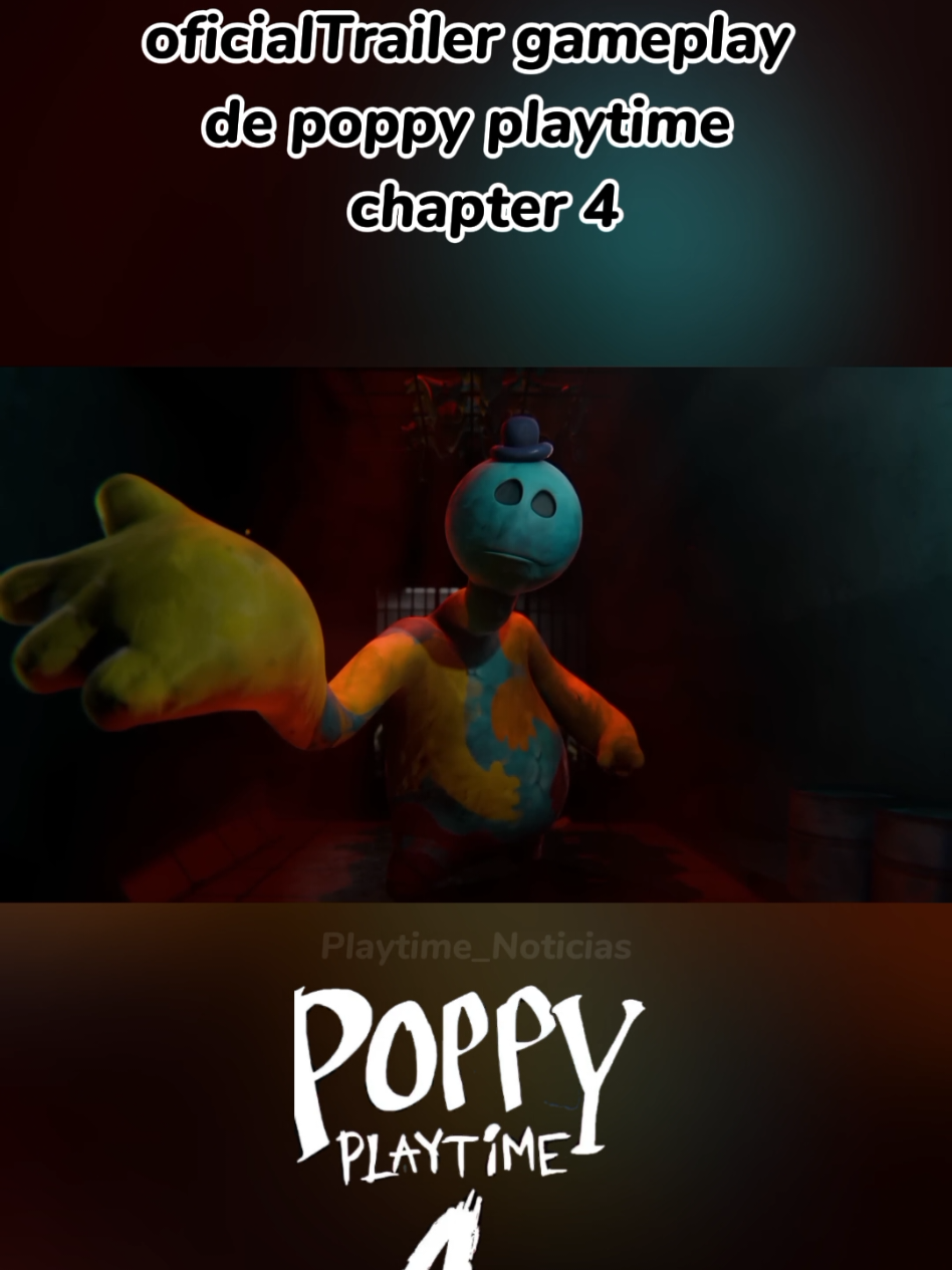 trailer gameplay oficial de puppy playtime chapter 4|#videojuegos #poppyplaytime 