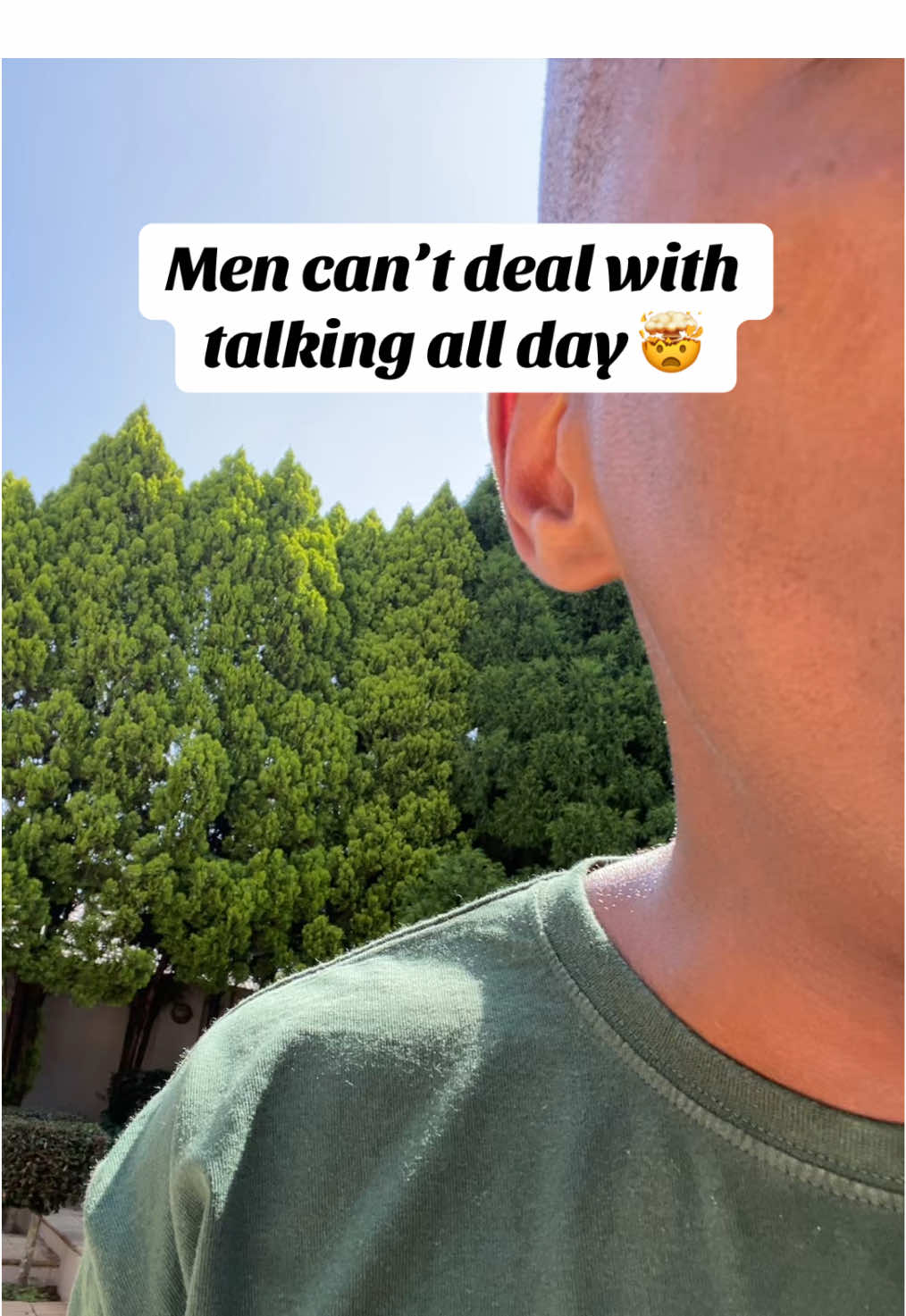 Men can only talk so much in a day 😅 #dadsoftiktok #Relationship #husbandandwife #fypageシ #fyppp 