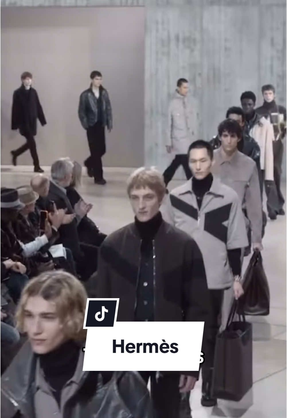 Véronique Nichanian | Hermès | Men's Winter 2025 #hermes #fw25 #pfw #menswear #fashion