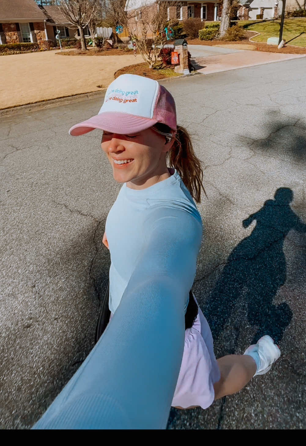 happy saturday! I’ve been in a major running slump, but it’s a beautiful day and it was time to get back in the routine⛅️ are you in a slump too? Here’s some of my favorite tricks to help get moving: ✨ find a fire playlist and just run to it at whatever pace! Speed up at parts, slow at others. It’s makes the run feel like a game. If you need a playlist, my favs are linked in my bio! ✨ bribe yourself. Give yourself something to look forward to. A fav coffee. A pastry. Going on a target run. Whatever makes it feel like a reward! ✨ make a date with friends. You get to talk the whole run and it’s so much a fun way to catch up, get moving, and be held accountable to show up.  What are your favorite tricks?? #runningcommunity #girlswhorun #runnersofinstagram #atlantarunners #Running #halfmarathon 