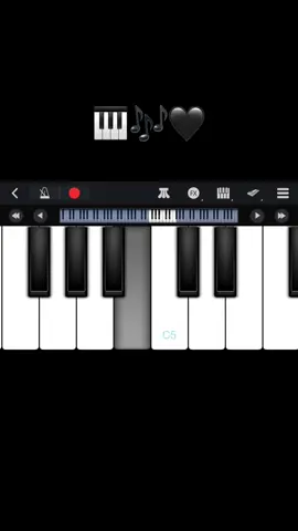 #تملي_معاك #عزف_علي_الفون 🎹🎶🖤