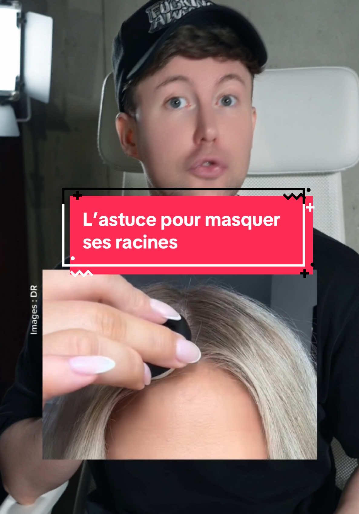 P.UBLlClTE 🛍️ Le LlEN de ce produit (n°94) est dans ma Bl0 (La Bl0-graphie est le texte de présentation sur ma page d’accueil TikTok, sous ma photo de profil)😀 / L’astuce pour masquer ses racines 👩‍🦳