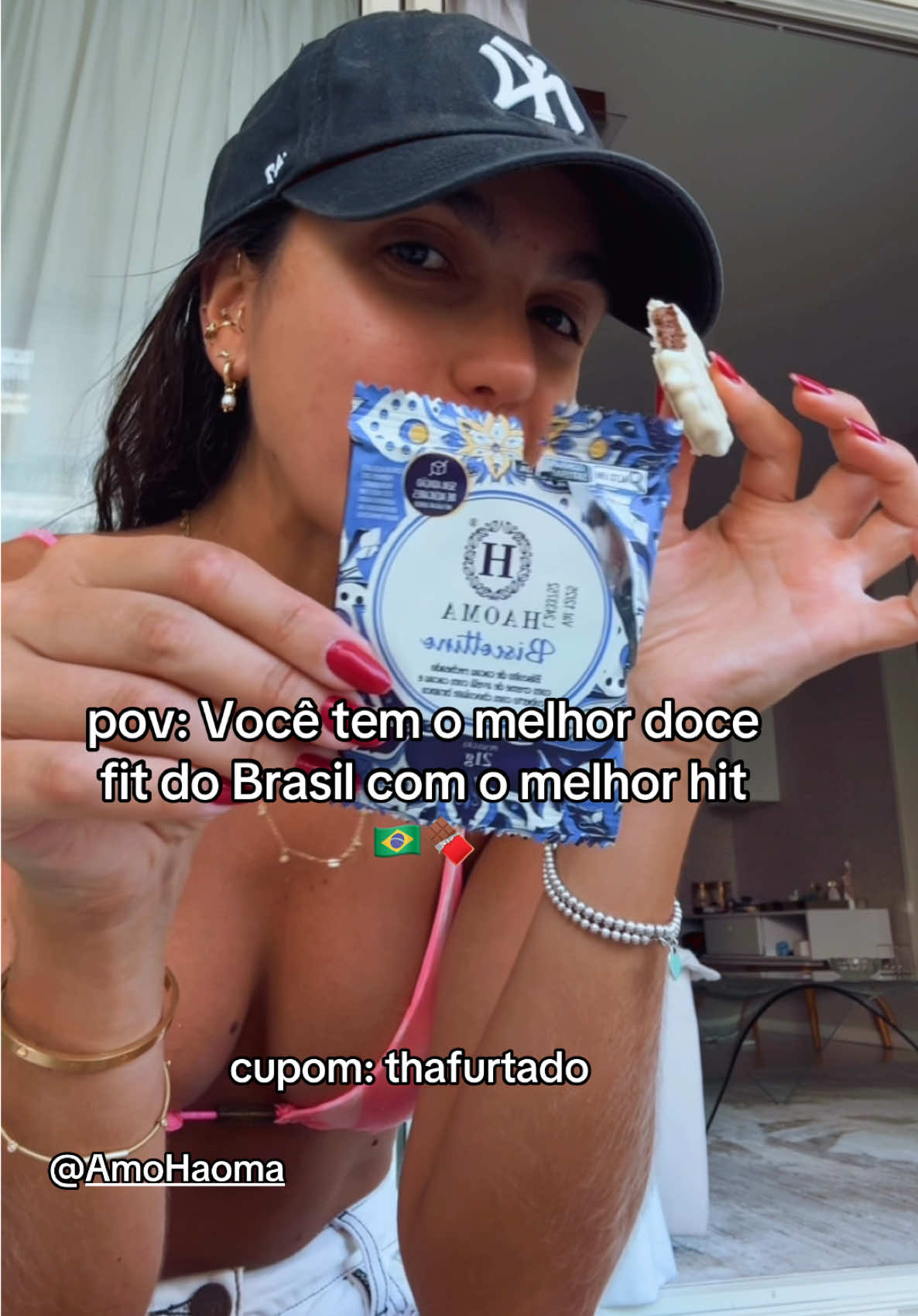 O melhor doce fitness brasileiro de chocolate e sem açúcar #brazil #funkbrasil #doces 