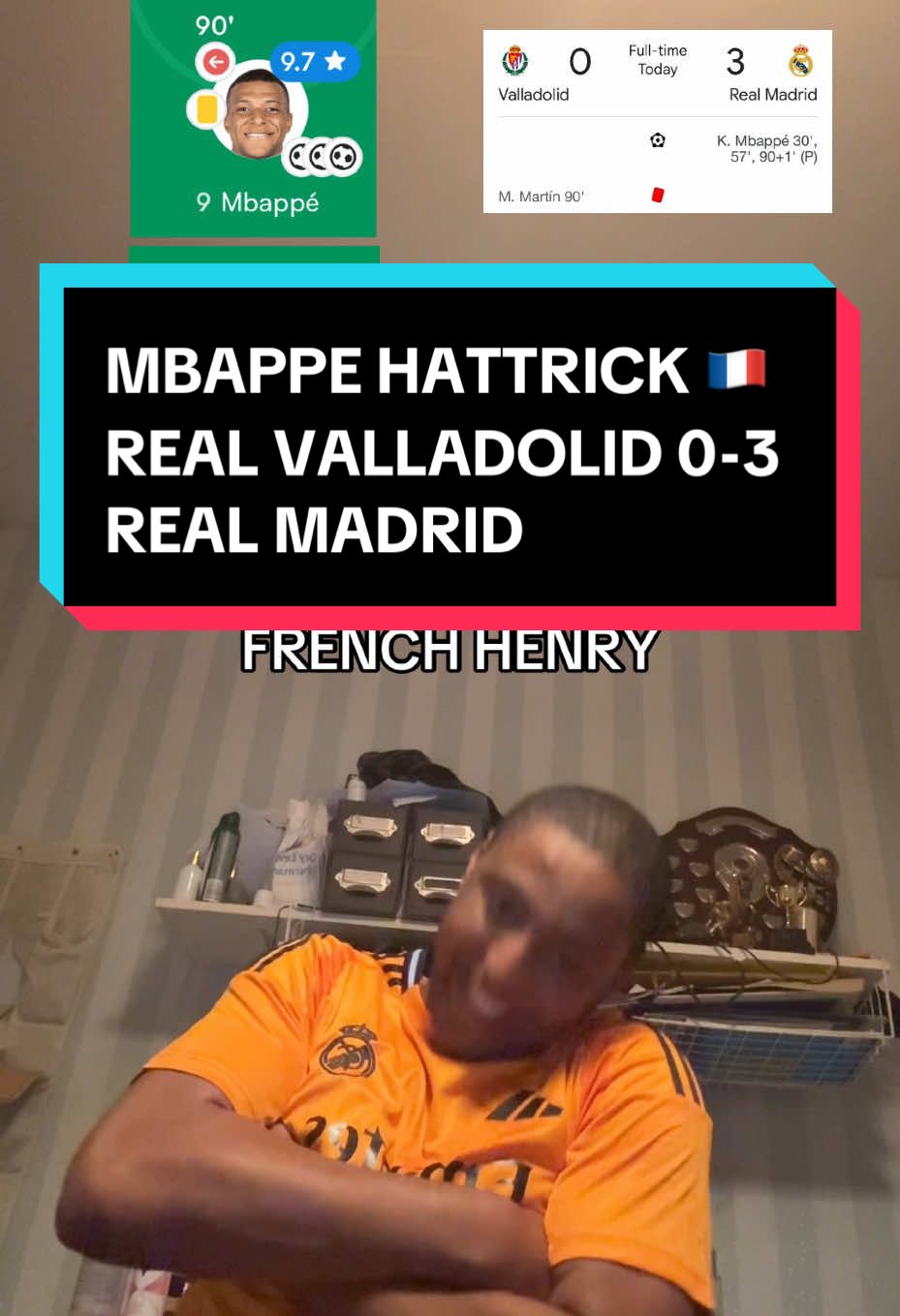 MBAPPE HATTRICK VS REAL VALLADOLID. REAL VALLADOLID 0-3 REAL MADRID HIGHLIGHTS #mbappe #madrid #realvalladolid #realmadrid 