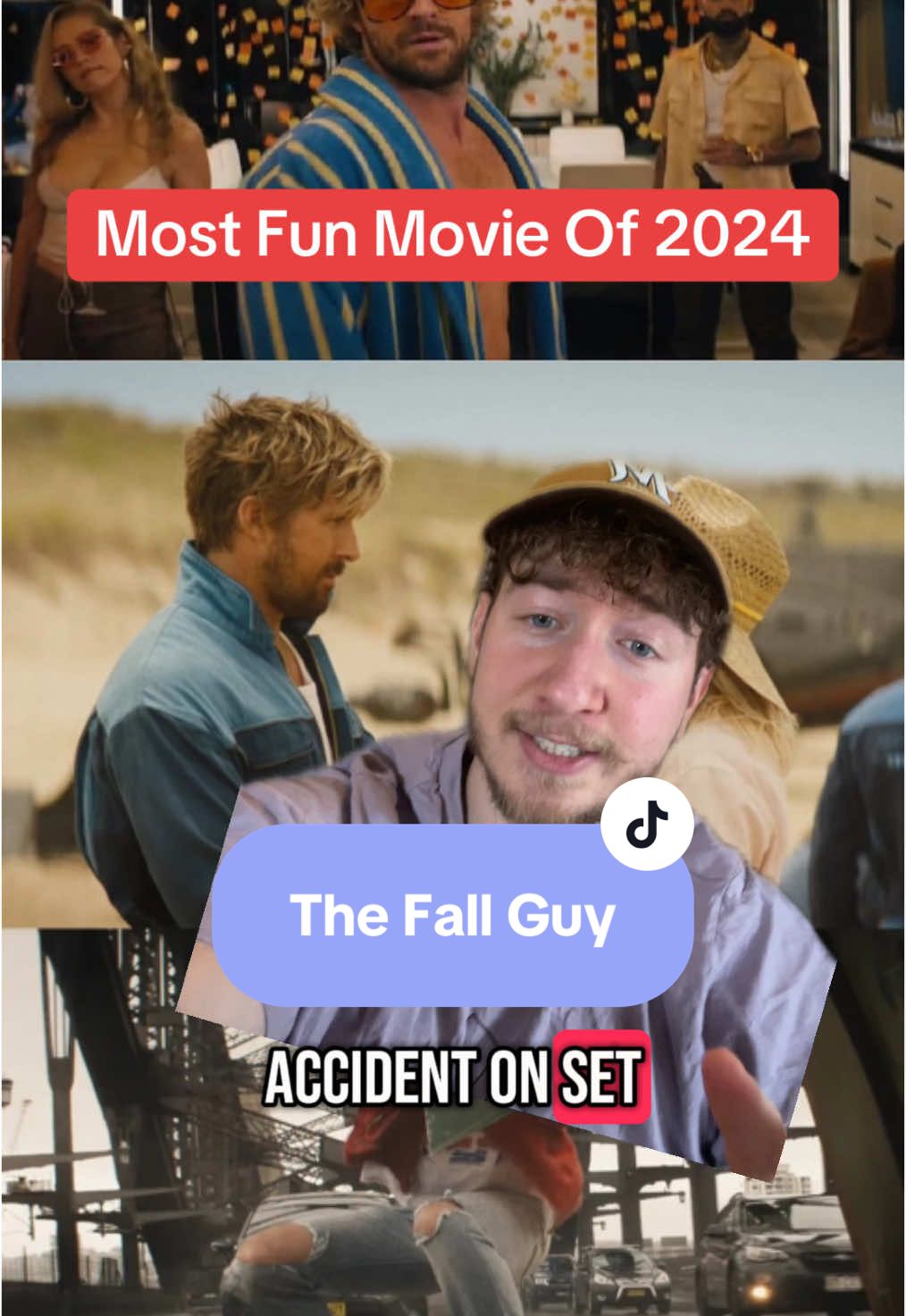 The Fall Guy: an action packed fun movie about a stunt double #whattowatch #newmovie #actionmovie #thefallguy #ryangosling #bingewatch #movie #film #filmrecommendation #movierecommendation #stuntman #stuntdouble 