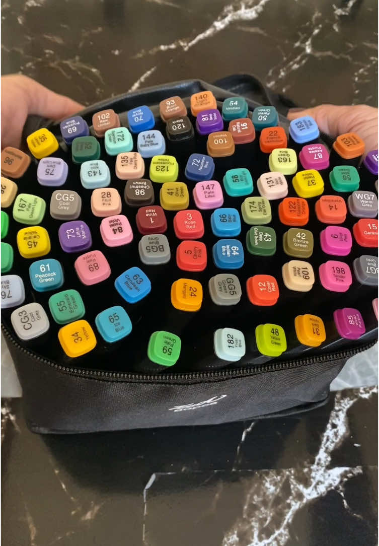 Meu kit de 80 cores da Touch 🥰 #fy #fyp #foryou #foryoupage #touch #marcadorestouch #bobbiegoods 