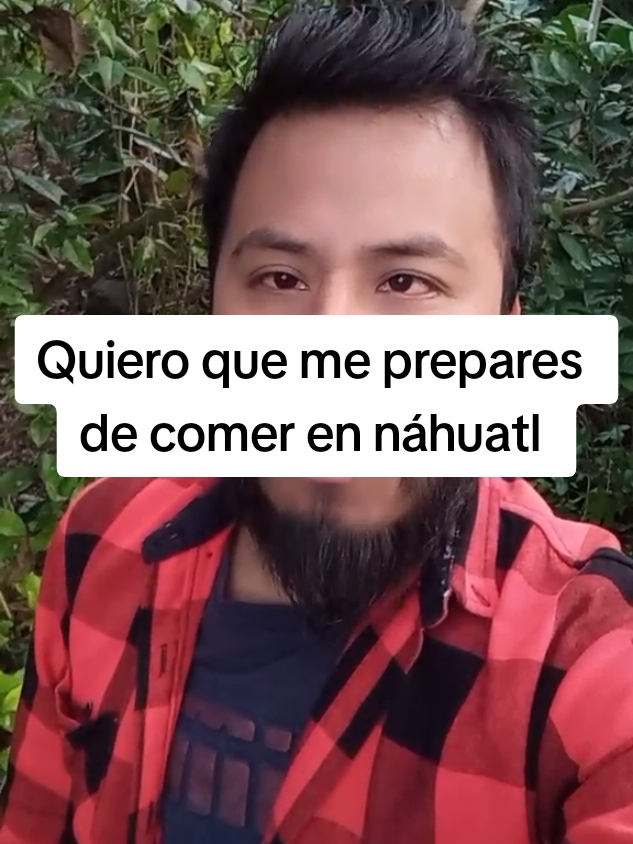 Respuesta a @goyojomez Quiero que me prepares de comer en náhuatl 