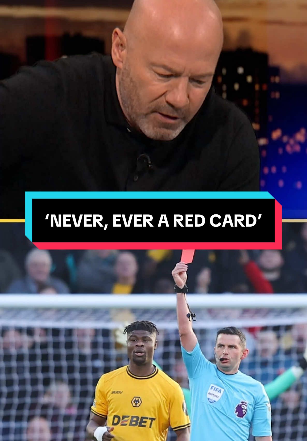 Alan Shearer says Myles Lewis-Skelly’s red card was “never, ever a red card.” Do you agree?  #MOTD #BBCFootball #PremierLeague 