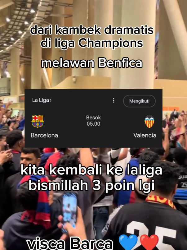 Barcelona vs Valencia malam ini #barcelona #fcbarcelona #barca #valencia #laliga #Soccer #football #fyp #trending #viral #spanyol #beranda #soundviral #viscabarca🔴🔵