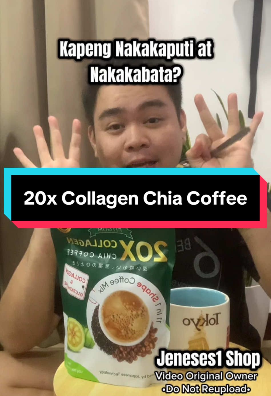 20x collagen chia coffee.. Amoy palang talagang matatakam kana sa sarap ng kapeng to.. @Fitgum Official Mall #chiacoffee #collagencoffee #coffee #20xcollagenchiacoffee #fitgum 