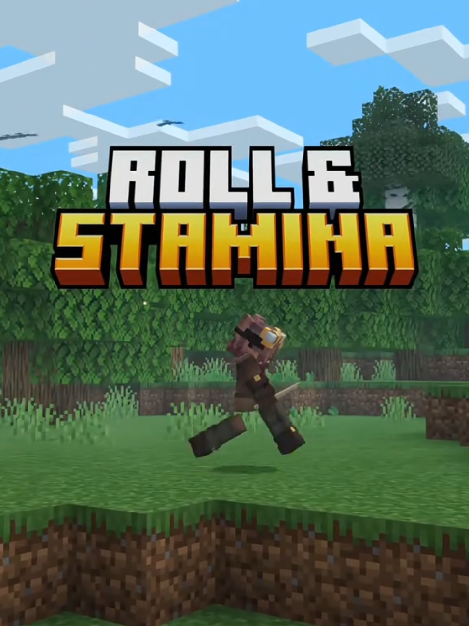 ROLL & STAMINA | BEDROCK  #Minecraft #mc #fyp #fypp #parati #paratiiiiiiiiiiiiiiiiiiiiiiiiiiiiiii #foryo #foryoupage❤️❤️ #roll #stamina #parkour #bedrock #addon #mods #mod #hopecore #animation #popular #video #marketplace #light 