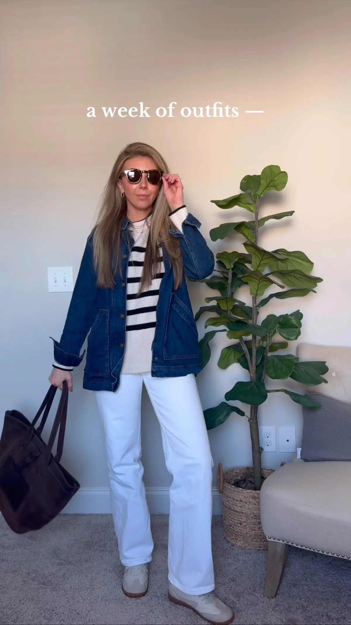 A week of outfits + where I wore them #casualstyle #dailyoutfits #elevatedbasics #affordablefashion #30somethingstyle #weekofoutfits 
