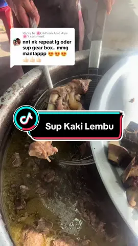 Replying to @🌸CikPuan Anie Ayie 🌸  Bukan gearbox je yg ada!!! Kena try gak yg ni…sup kaki lembu!!!  Tgk laaa dgn dgn urat kat kaki tu..gerentiii lembuttttt boh!!!! Makan plak time lapar!! Time hujan!! Perghhh mantap🤩 Location👇🏻👇🏻  *Restoran Makan Place* No.31-1 Jalan Dataran Suria 15/7 42300 Bandar Puncak Alam,Selangor. 🌍Google Maps 👇 https://maps.app.goo.gl/snC8enYdXJTW63sHA #fyp #restoranmakanplace #puncakalam #masakankampung 