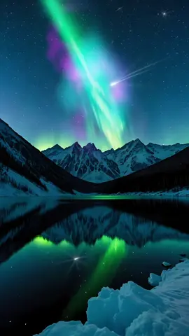 There are tough days, but just go with the flow. #4kwallpaper #livewallpaper #aurora #shootingstars #star #galaxy #sky #nightsky #scenery #nature #fyp #positivity #selflove #selefntitys