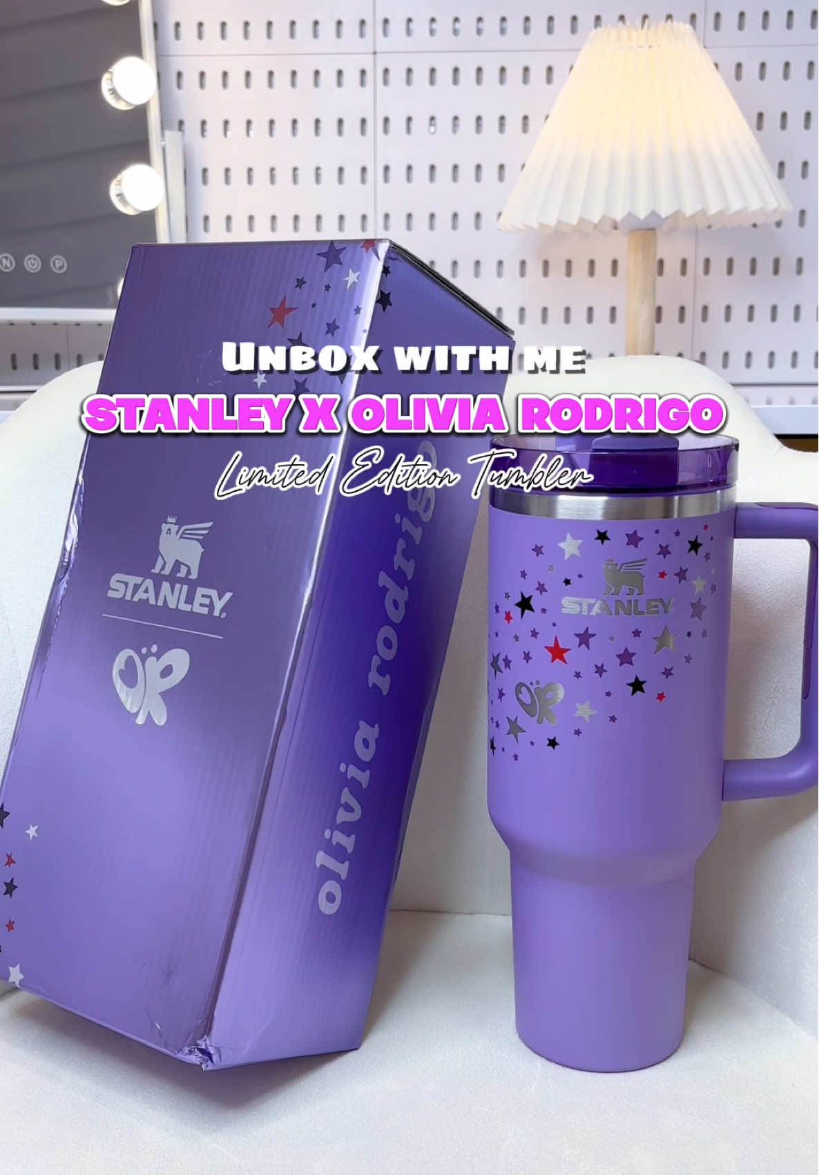 Omg! My heart! 🥹🥰 Getting this tumbler is such a dream come true! It’s the limited edition tumbler from Stanley In collaboration with Olivia Rodrigo! Ack! ᥫ᭡. #StanleyCup #oliviarodrigo #stanley #stanleyxoliviarodrigo 