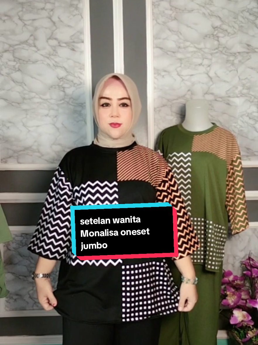 setelan wanita Monalisa oneset jumbo.. #setelan #setelanwanita  #setelanjumbo  #setelanmurah #setelanviral  #setelanoneset  #setelandewasa  #setelanterbaru #wibgajian  #cuantanpabatas 