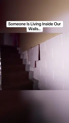 Someone is Living in our walls #fyp #trending #viral #scary #fear #youtuber #youtubechannel #themacfamily 