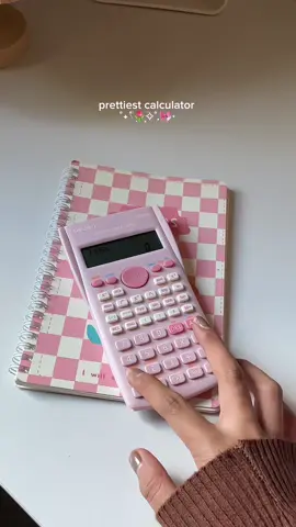 prettiest and affordable scientific calculator~~#fyp #trend #viral #scientificcalculator #calculator #pinkcalculator #affordable #tiktokfinds 