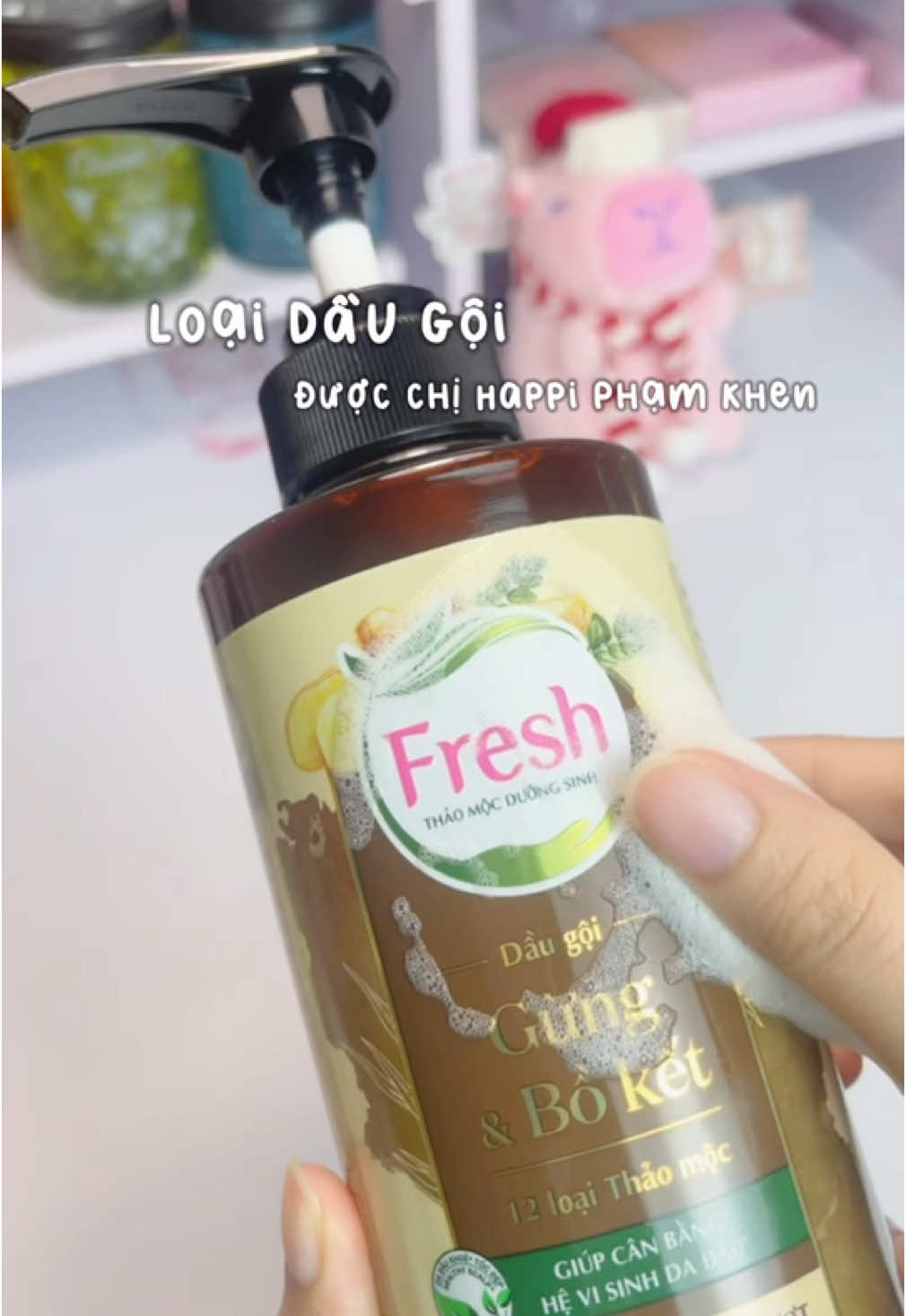 Dầu gội thảo dược được chị Happi khen 🥰 #fresh #xuhuong #review #daugoithaoduoc #daugoifresh #cherryharii  #cresound: #joyjoy101318 