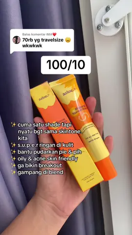 Membalas @IMA❤️ #tintedsunscreen #azloesunscreen #azloe #sunscreen #sunscreenviral #skintint #viral 