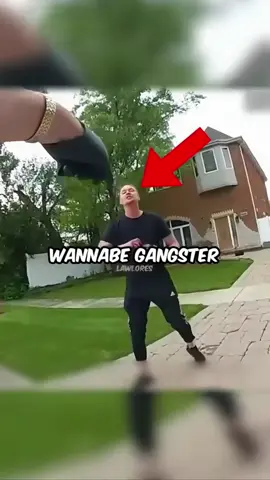 This Wannabe Gangster Learned Why You Should NEVER Be Racist #copsoftiktok #policeofficer #cops #policeoftiktok #court #bodycam #police
