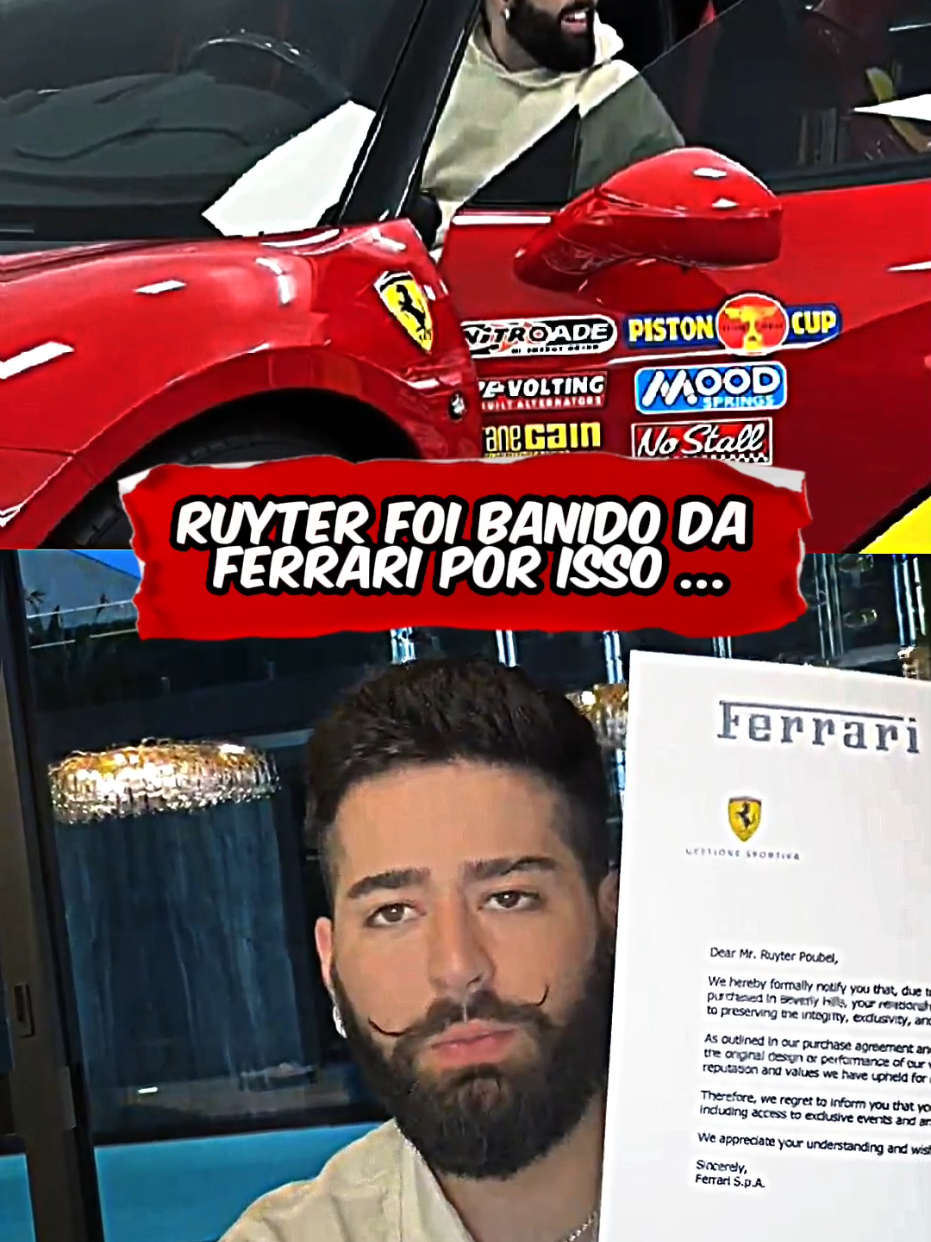 O Ruyter foi banido da Ferrari 😳 #ruyter #ferrari #relampagomcqueen #katchau 