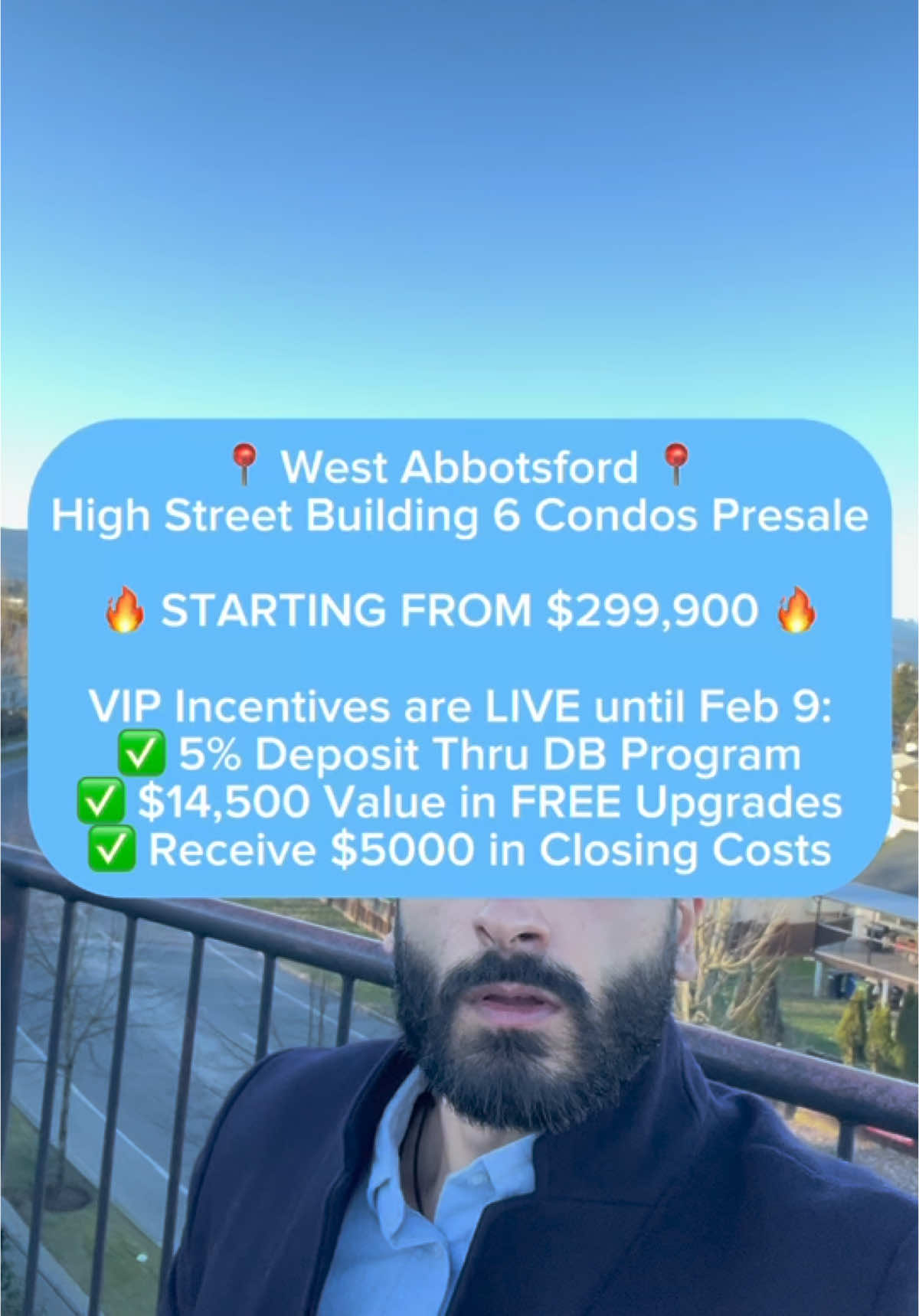 💎 High Street Building 6 Condos Presale ✨ List of ALL VIP Purchase Incentives available until Feb 9: Deposit Bond Program:  Put down a deposit of only 5% through application to Equity Edge Program through Travelers Insurance. Explanation: If you already own a home in which you have equity, you can apply for the Equity Edge Deposit Bond program, which allows 5% deposit to be permissible if you are approved. You would sign up for this on the same day you sign the contract and if you are approved, it allows a 5% deposit to be permissible. 0% Assignment Fee & 3 Years of Rental Management:  All purchasers will receive a reduced assignment fee of 0% (excluding administrative fees) as well as three years of rental management of $95/month through Rancho Property Management. FREE Upgrade Incentives and Cash on Closing: Condominium Building 6 purchasers will receive air conditioning, melamine closet organizers in the primary bedroom, and upgraded Samsung refrigerator featuring Family Hub Spot at no additional cost (a $14,500 value!). Plus if you purchase in the first 2 weeks of contract writing during our VIP program you will received $5,000 in closing costs paid as cash on closing. Available for First 2-Weeks of Sales Only Make a Friend a Neighbour: Spread the word, invite your friends, and enjoy the perks of building a remarkable community together! Refer a friend to purchase at Highstreet Village and you both will be rewarded with a bonus! 🚗 Parking: 1 Parking Stall included with all homes. 2 bed+den corner homes will include 2 parking stalls 🐶 Pets: 2 dogs or 2 cats or 1 of each 🕊️ Rentals: Allowed 💲 Strata Fees: Approximately $0.49/sqft ⭐️ For more details, buyer representation or a free home evaluation, contact me:  📲778-552-6102  #fraservalley #realestateagent #housetour #propertytour #realestate #abbotsford #abbotsfordbc #westabbotsford #presale #highstreet #condos #condo #VIP #offer #offers #deal 