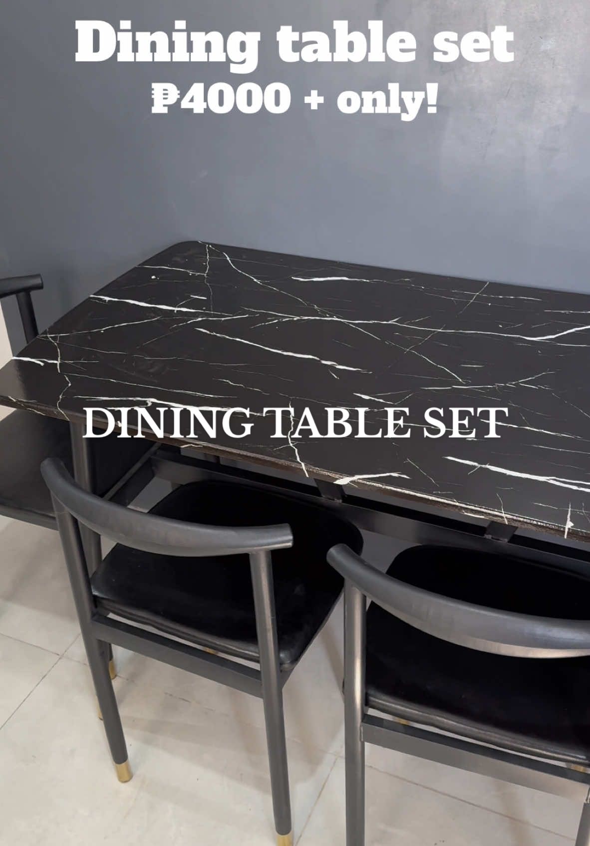 Grabe sobrang tibay tapos ang mura oa ng dinibg table na to #diningtable #dining #kitchen 