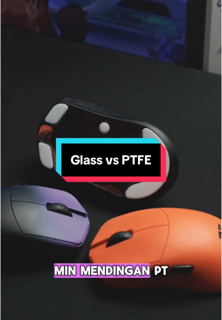 Glass skates vs PTFE Lamzu? Mending ambil yang mana ya? #lamzu #gaming #mouse #gamingmouse #mousegaming #pcgaming #lamzugang 