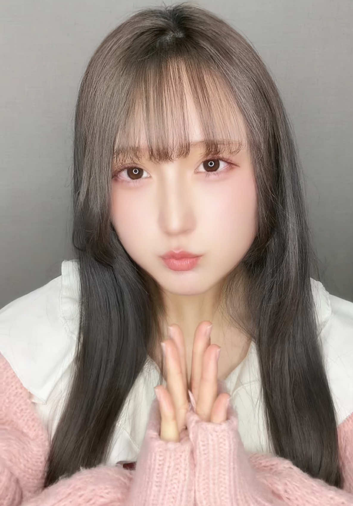 萌え袖ってかわいいよね🫶🏻💕 @もちもちほっぺ🍡👶🏻🍼 @ここゆい  #萌え袖#愛梨ここ #ロングヘア#黒髪ロング #アイドル #高校生 #18歳 