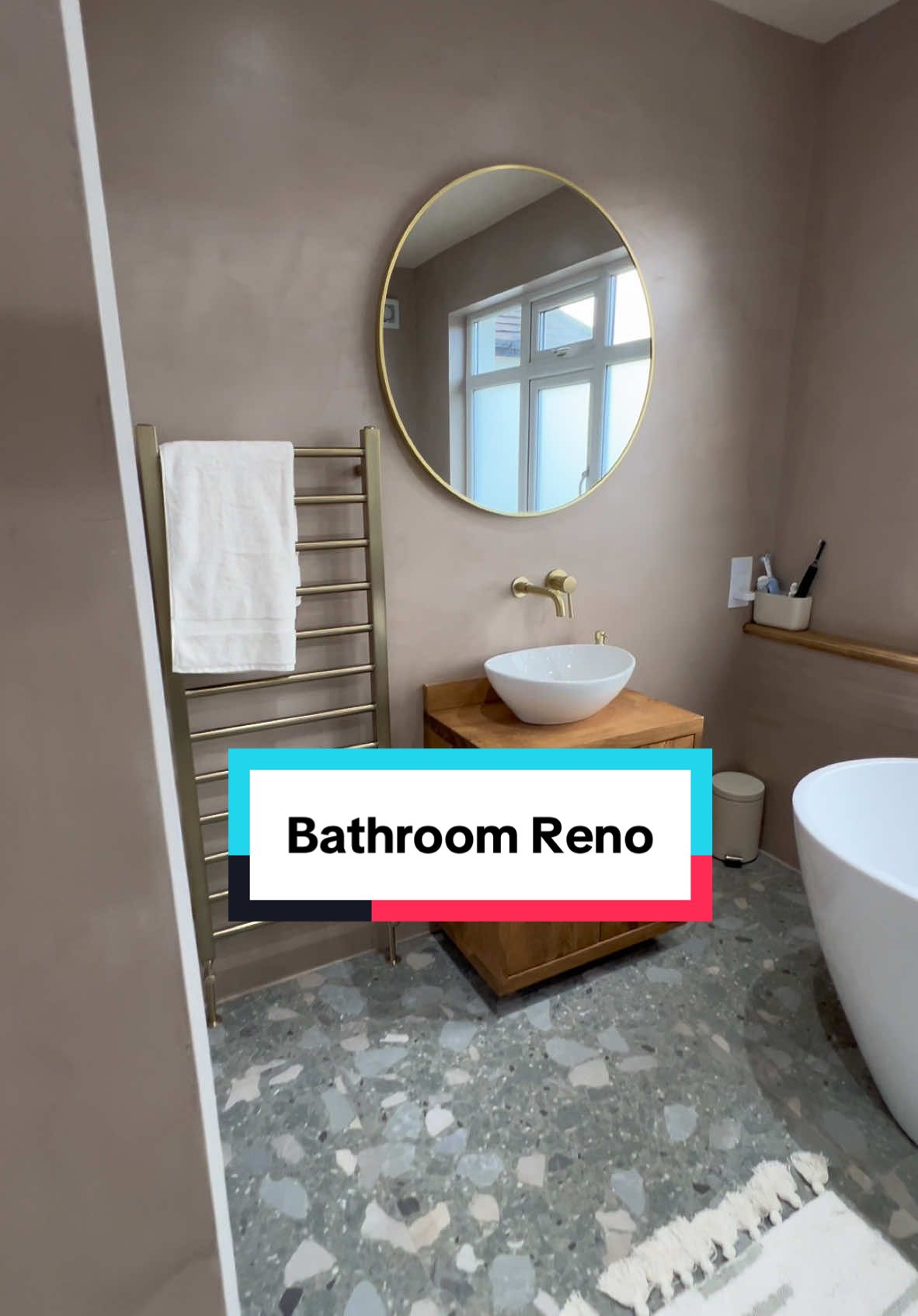 Bathroom Edition - out with the old, in with the new and fabulous! #fyp #foryoupage #housereno #houserenovation #homerenovation #bathroomrenovation #bathroommakeover 