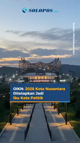 OIKN: 2028 Kota Nusantara Ditetapkan Jadi Ibu Kota Politik Otorita Ibu Kota Nusantara (OIKN) menyebut pada 2028 Kota Nusantara, ibu kota Indonesia yang dibangun di sebagian wilayah Kabupaten Penajam Paser Utara dan Kabupaten Kutai Kartanegara, Provinsi Kalimantan Timur, ditetapkan menjadi ibu kota politik. Presiden Prabowo Subianto menargetkan Kota Nusantara pada 2028 ditetapkan menjadi ibu kota politik. Hmmm gimana guys menurut kalian? #viral #viraltiktokvideo #viraltiktok #newsupdate #viralnews #viralvideo #viralnewsvideo #newsattiktok #trending #trendingvideo #fypage #fypシ #fyp #trend #fypagetiktok #fypdongggggggg #fy #ikn #ibukotanusantara #iknprabowo #ibukotanusantarajadiibukotapolitik #ibukotapolitik