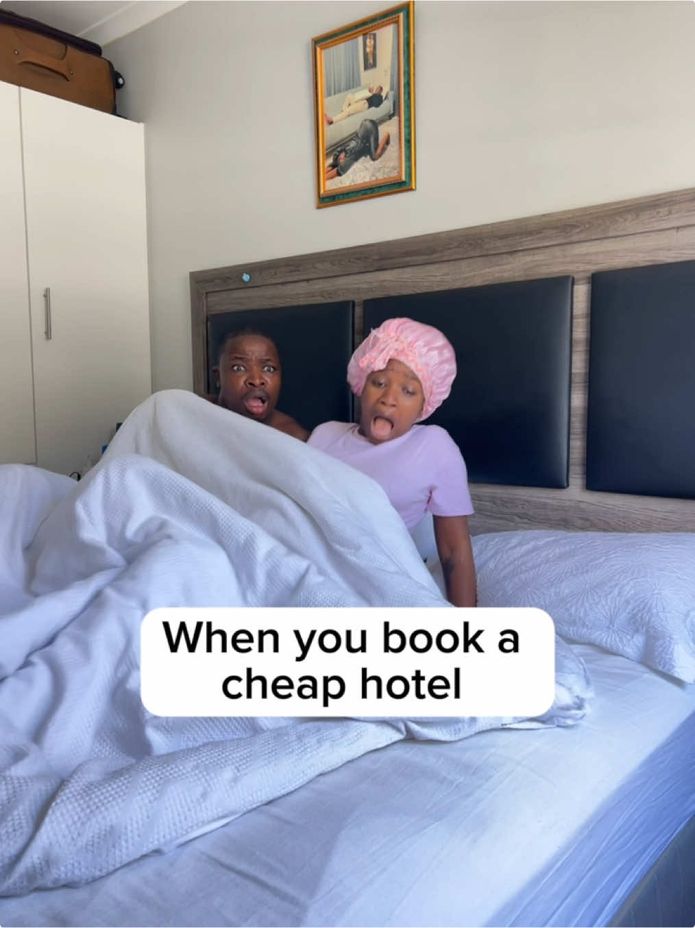 When you book a cheap hotel 