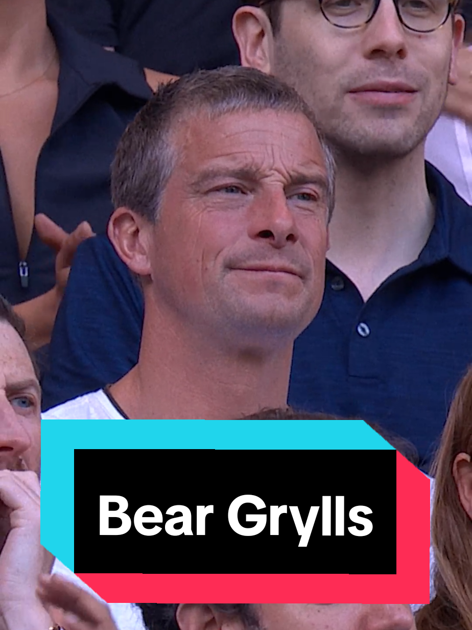 Bear Grylls at the #AusOpen 🎾