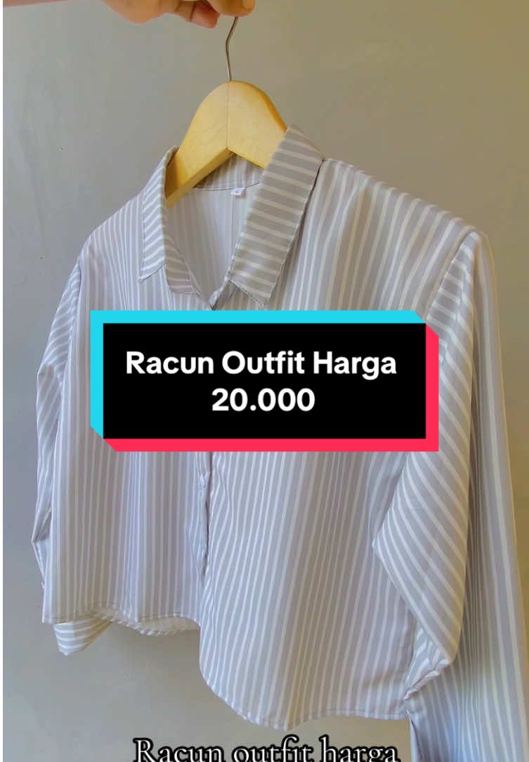 Racun outfit harga 20 K #xybc #kemejacrop 