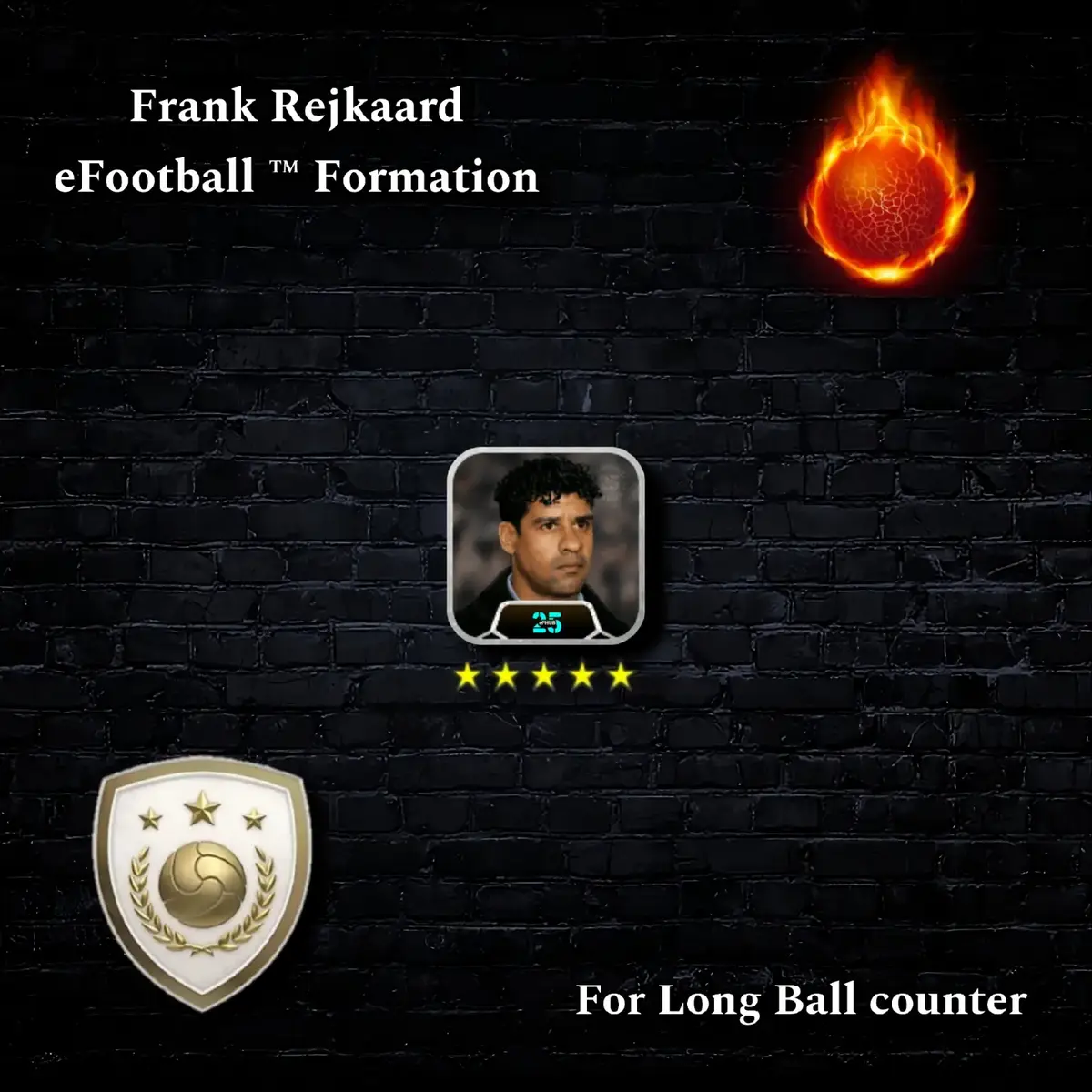 best eFootball ™ Formation for Long Ball Counter ☠️ | INDIVIDUAL INSTRUCTIONS ↓↓ Goal Poacher : 