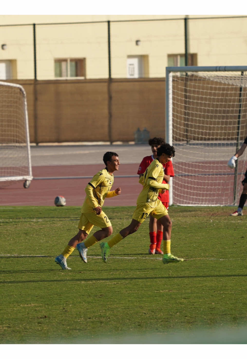 Duo celebration😍💛@آحمِــد🦅🔥. #fyp #foryou #football #celebration #goal #ballin #duo 