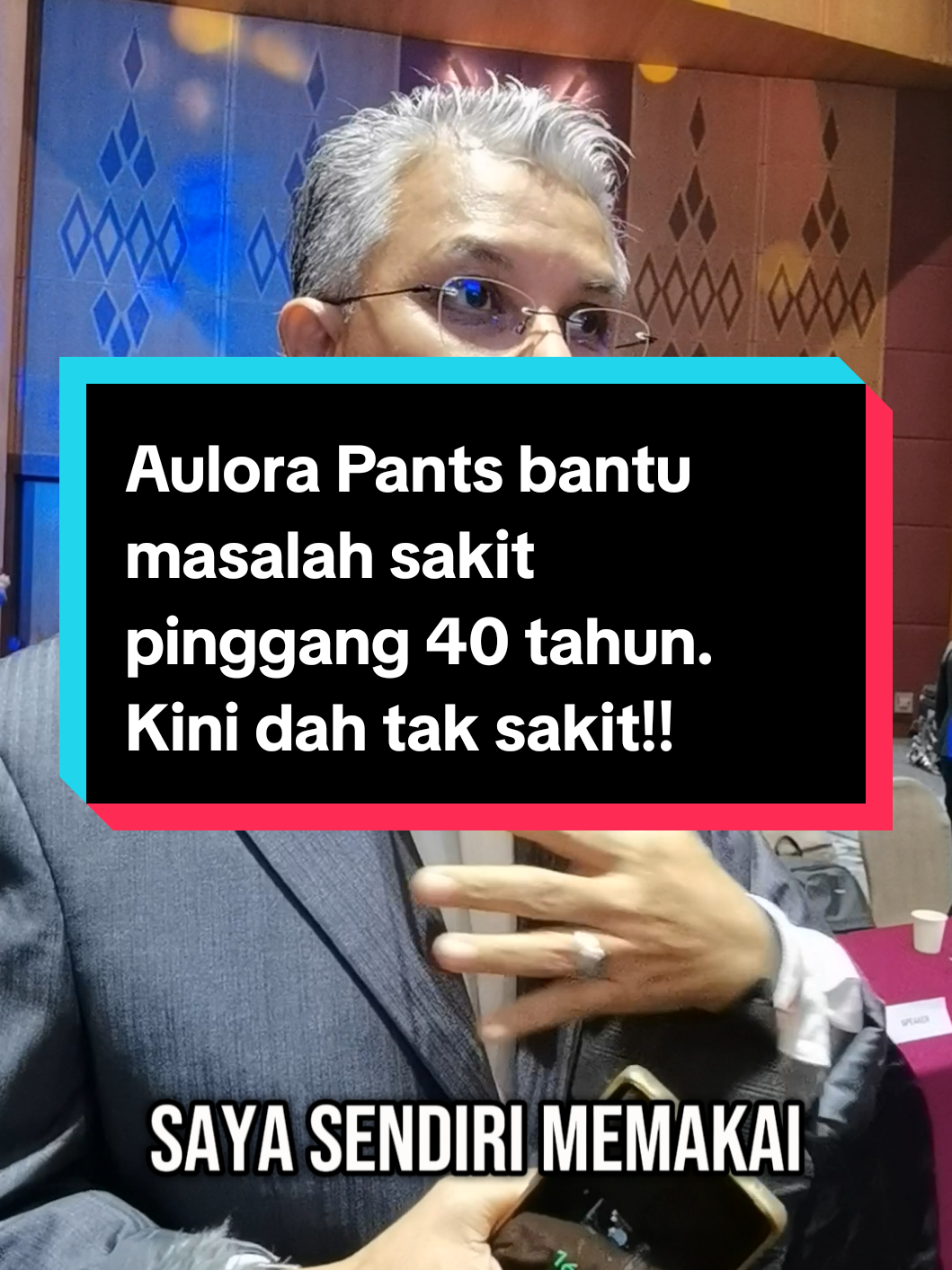 Aulora Pants bantu masalah sakit pinggang 40 tahun. Kini dah tak sakit‼️ #Aulora  #AuloraPants  #BEInternational  #BeyondInspiringMinds  #TouchingLifeForEternity  #CareerBE  #SakitPinggang  #TiktokViral  #kesihatan  #kesehatan  #health  #healthy  #tiktoktrending  #auloraserieswithkodenshi®️ 