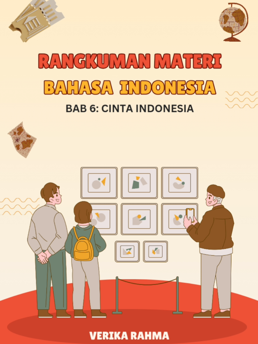 Bagian 16 | Rangkuman Materi Bahasa Indonesia Kelas 5 Bab 6 Cinta Indonesia #KURMER #RANGKUMAN #MATERI #rangkumanmateri #KELAS5 #kelas5sd #guruhebat #gurumuda #gurusd #gurutiktok #gurubahasaindonesia #bahasaindonesia #fypシ゚viral 